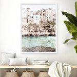 Shop Puglia View I Photo Art Print a coastal themed photography wall art print from The Print Emporium wall artwork collection - Buy Australian made fine art poster and framed prints for the home and your interior decor, TPE-1154-AP
