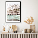 Shop Puglia View I Photo Art Print a coastal themed photography wall art print from The Print Emporium wall artwork collection - Buy Australian made fine art poster and framed prints for the home and your interior decor, TPE-1154-AP