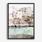 Shop Puglia View I Photo Canvas Print a coastal themed photography framed stretched canvas print from The Print Emporium wall artwork collection - Buy Australian made prints for the home and your interior decor space, TPE-1154-CA-35X46-NF