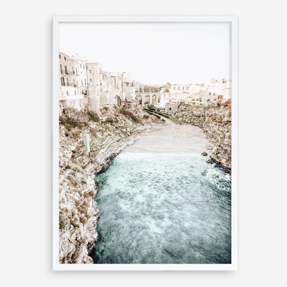 Shop Puglia View II Photo Art Print a coastal themed photography wall art print from The Print Emporium wall artwork collection - Buy Australian made fine art poster and framed prints for the home and your interior decor, TPE-1155-AP