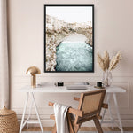 Shop Puglia View II Photo Canvas Print a coastal themed photography framed stretched canvas print from The Print Emporium wall artwork collection - Buy Australian made prints for the home and your interior decor space, TPE-1155-CA-35X46-NF