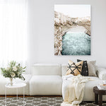 Shop Puglia View II Photo Canvas Print a coastal themed photography framed stretched canvas print from The Print Emporium wall artwork collection - Buy Australian made prints for the home and your interior decor space, TPE-1155-CA-35X46-NF