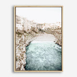 Shop Puglia View II Photo Canvas Print a coastal themed photography framed stretched canvas print from The Print Emporium wall artwork collection - Buy Australian made prints for the home and your interior decor space, TPE-1155-CA-35X46-NF