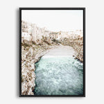 Shop Puglia View II Photo Canvas Print a coastal themed photography framed stretched canvas print from The Print Emporium wall artwork collection - Buy Australian made prints for the home and your interior decor space, TPE-1155-CA-35X46-NF