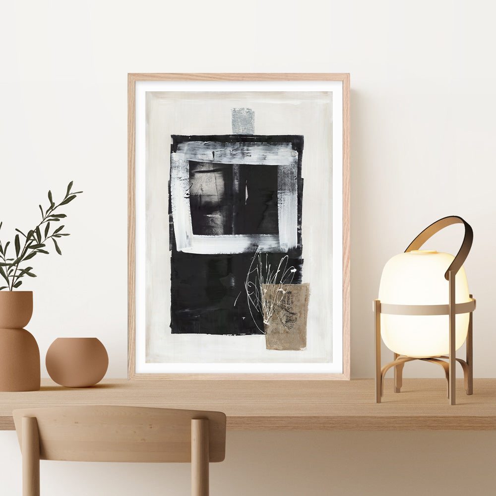 Shop Pulling Forces Art Print a painted abstract themed wall art print from The Print Emporium wall artwork collection - Buy Australian made fine art painting style poster and framed prints for the home and your interior decor room, TPE-PC-MW236-A