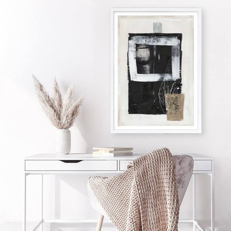 Shop Pulling Forces Art Print a painted abstract themed wall art print from The Print Emporium wall artwork collection - Buy Australian made fine art painting style poster and framed prints for the home and your interior decor room, TPE-PC-MW236-A
