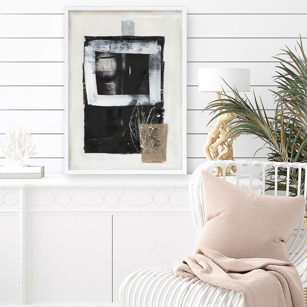 Shop Pulling Forces Art Print a painted abstract themed wall art print from The Print Emporium wall artwork collection - Buy Australian made fine art painting style poster and framed prints for the home and your interior decor room, TPE-PC-MW236-A