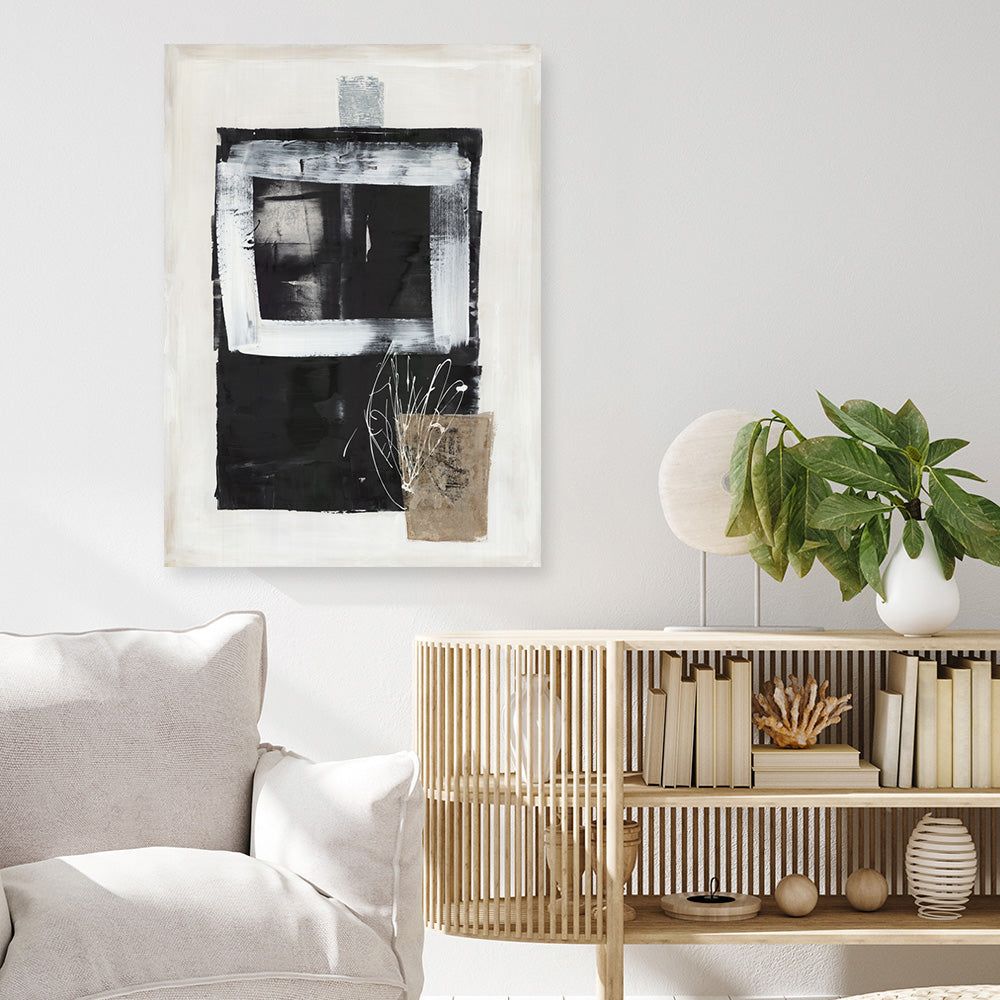 Shop Pulling Forces Canvas Print a painted abstract themed framed canvas wall art print from The Print Emporium artwork collection - Buy Australian made fine art painting style stretched canvas prints for the home and your interior decor space, TPE-PC-MW236-CA-35X46-NF