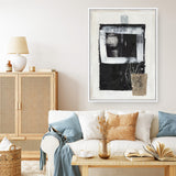 Shop Pulling Forces Canvas Print a painted abstract themed framed canvas wall art print from The Print Emporium artwork collection - Buy Australian made fine art painting style stretched canvas prints for the home and your interior decor space, TPE-PC-MW236-CA-35X46-NF