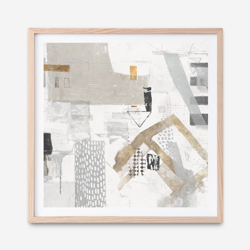 Shop Puzzled (Square) Art Print a painted abstract themed wall art print from The Print Emporium wall artwork collection - Buy Australian made fine art painting style poster and framed prints for the home and your interior decor room, TPE-PC-AH004-AP