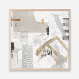Shop Puzzled (Square) Art Print a painted abstract themed wall art print from The Print Emporium wall artwork collection - Buy Australian made fine art painting style poster and framed prints for the home and your interior decor room, TPE-PC-AH004-AP