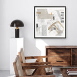 Shop Puzzled (Square) Art Print a painted abstract themed wall art print from The Print Emporium wall artwork collection - Buy Australian made fine art painting style poster and framed prints for the home and your interior decor room, TPE-PC-AH004-AP