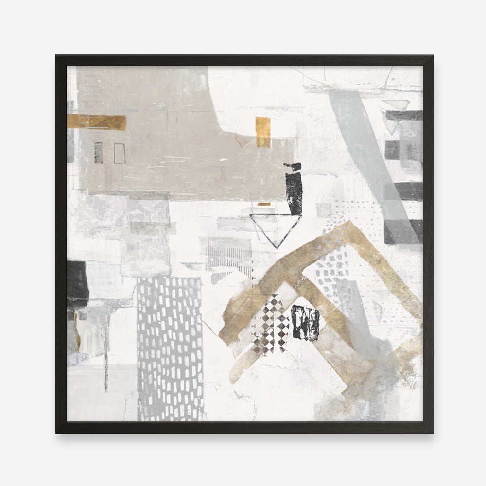 Shop Puzzled (Square) Art Print a painted abstract themed wall art print from The Print Emporium wall artwork collection - Buy Australian made fine art painting style poster and framed prints for the home and your interior decor room, TPE-PC-AH004-AP