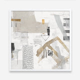 Shop Puzzled (Square) Art Print a painted abstract themed wall art print from The Print Emporium wall artwork collection - Buy Australian made fine art painting style poster and framed prints for the home and your interior decor room, TPE-PC-AH004-AP