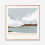 Shop Quiet Sunday (Square) Art Print a painted abstract themed wall art print from The Print Emporium wall artwork collection - Buy Australian made fine art painting style poster and framed prints for the home and your interior decor room, TPE-PC-PW329-AP