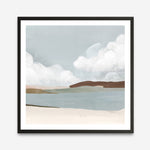 Shop Quiet Sunday (Square) Art Print a painted abstract themed wall art print from The Print Emporium wall artwork collection - Buy Australian made fine art painting style poster and framed prints for the home and your interior decor room, TPE-PC-PW329-AP