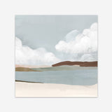 Shop Quiet Sunday (Square) Art Print a painted abstract themed wall art print from The Print Emporium wall artwork collection - Buy Australian made fine art painting style poster and framed prints for the home and your interior decor room, TPE-PC-PW329-AP