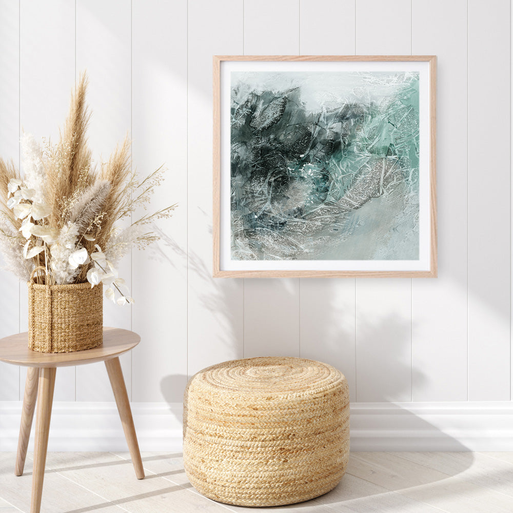Shop Radiant Night (Square) Art Print a painted abstract themed wall art print from The Print Emporium wall artwork collection - Buy Australian made fine art painting style poster and framed prints for the home and your interior decor room, TPE-PC-PI520-AP