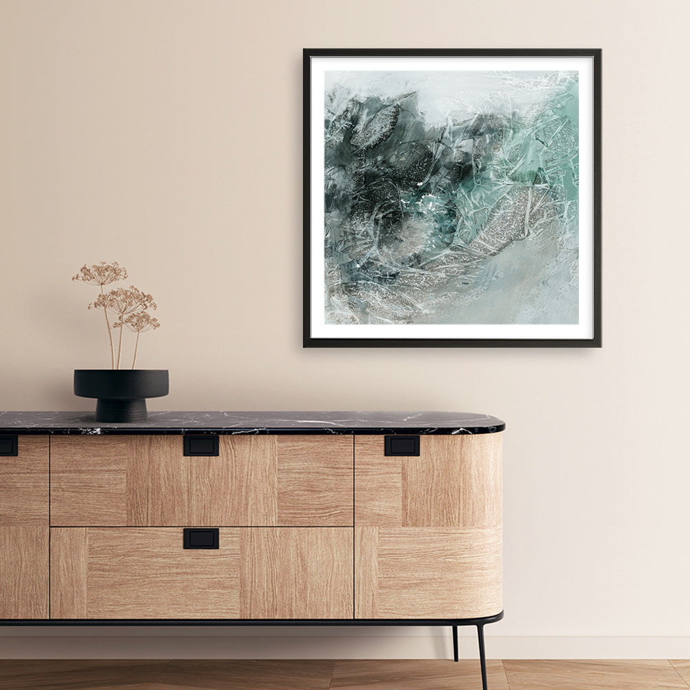 Shop Radiant Night (Square) Art Print a painted abstract themed wall art print from The Print Emporium wall artwork collection - Buy Australian made fine art painting style poster and framed prints for the home and your interior decor room, TPE-PC-PI520-AP