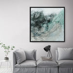 Shop Radiant Night (Square) Canvas Print a painted abstract themed framed canvas wall art print from The Print Emporium artwork collection - Buy Australian made fine art painting style stretched canvas prints for the home and your interior decor space, TPE-PC-PI520-CA-40X40-NF