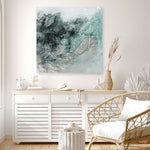 Shop Radiant Night (Square) Canvas Print a painted abstract themed framed canvas wall art print from The Print Emporium artwork collection - Buy Australian made fine art painting style stretched canvas prints for the home and your interior decor space, TPE-PC-PI520-CA-40X40-NF