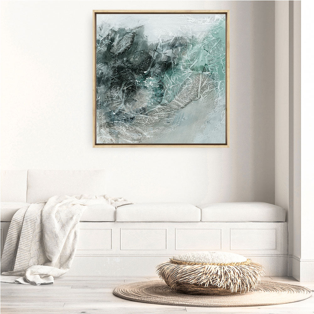 Shop Radiant Night (Square) Canvas Print a painted abstract themed framed canvas wall art print from The Print Emporium artwork collection - Buy Australian made fine art painting style stretched canvas prints for the home and your interior decor space, TPE-PC-PI520-CA-40X40-NF