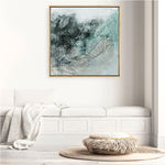 Shop Radiant Night (Square) Canvas Print a painted abstract themed framed canvas wall art print from The Print Emporium artwork collection - Buy Australian made fine art painting style stretched canvas prints for the home and your interior decor space, TPE-PC-PI520-CA-40X40-NF