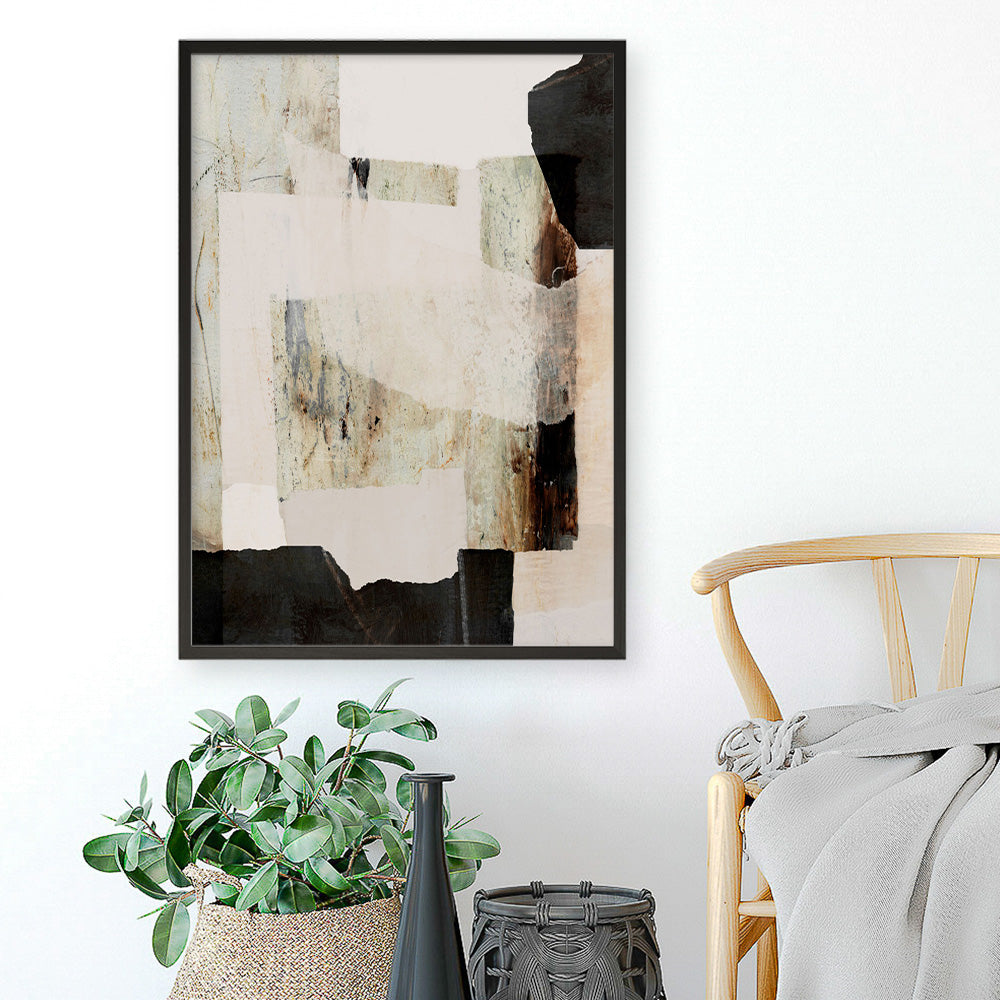 Shop Ragstone Art Print a painted abstract themed wall art print from The Print Emporium wall artwork collection - Buy Australian made fine art painting style poster and framed prints for the home and your interior decor room, TPE-DH-084-AP