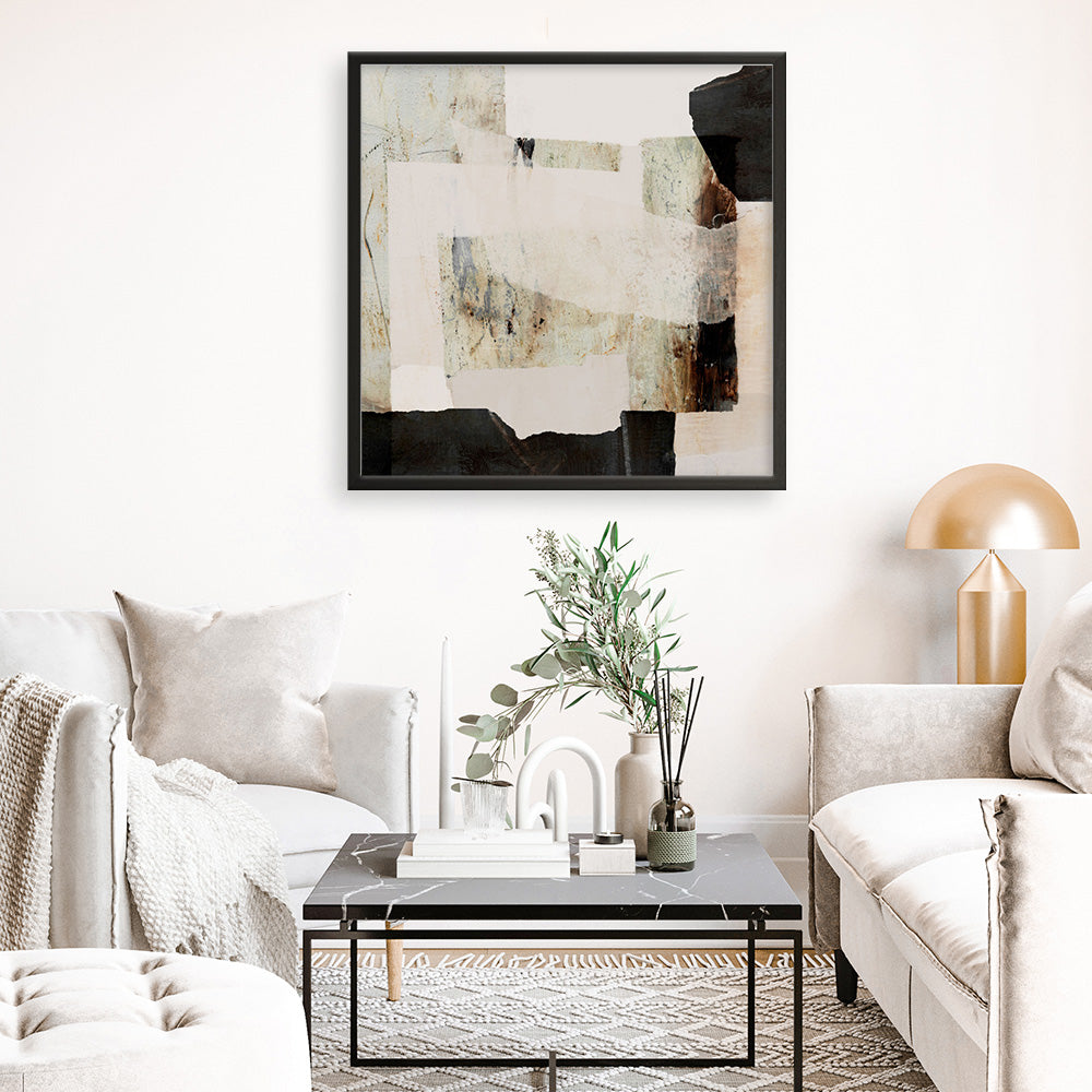 Shop Ragstone (Square) Art Print a painted abstract themed wall art print from The Print Emporium wall artwork collection - Buy Australian made fine art painting style poster and framed prints for the home and your interior decor room, TPE-DH-307-AP
