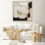 Shop Ragstone (Square) Canvas Print a painted abstract themed framed canvas wall art print from The Print Emporium artwork collection - Buy Australian made fine art painting style stretched canvas prints for the home and your interior decor space, TPE-DH-307-CA-40X40-NF