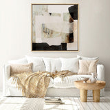 Shop Ragstone (Square) Canvas Print a painted abstract themed framed canvas wall art print from The Print Emporium artwork collection - Buy Australian made fine art painting style stretched canvas prints for the home and your interior decor space, TPE-DH-307-CA-40X40-NF