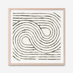 Shop Rainbow Road I BW (Square) Art Print a painted abstract themed wall art print from The Print Emporium wall artwork collection - Buy Australian made fine art painting style poster and framed prints for the home and your interior decor room, TPE-WA-56577-AP