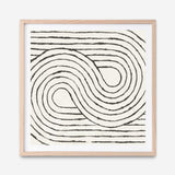 Shop Rainbow Road I BW (Square) Art Print a painted abstract themed wall art print from The Print Emporium wall artwork collection - Buy Australian made fine art painting style poster and framed prints for the home and your interior decor room, TPE-WA-56577-AP