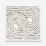 Shop Rainbow Road I BW (Square) Art Print a painted abstract themed wall art print from The Print Emporium wall artwork collection - Buy Australian made fine art painting style poster and framed prints for the home and your interior decor room, TPE-WA-56577-AP