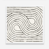 Shop Rainbow Road I BW (Square) Art Print a painted abstract themed wall art print from The Print Emporium wall artwork collection - Buy Australian made fine art painting style poster and framed prints for the home and your interior decor room, TPE-WA-56577-AP