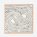 Shop Rainbow Road I BW (Square) Art Print a painted abstract themed wall art print from The Print Emporium wall artwork collection - Buy Australian made fine art painting style poster and framed prints for the home and your interior decor room, TPE-WA-56577-AP