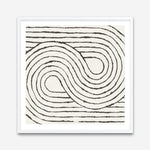 Shop Rainbow Road I BW (Square) Art Print a painted abstract themed wall art print from The Print Emporium wall artwork collection - Buy Australian made fine art painting style poster and framed prints for the home and your interior decor room, TPE-WA-56577-AP