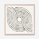 Shop Rainbow Road II BW (Square) Art Print a painted abstract themed wall art print from The Print Emporium wall artwork collection - Buy Australian made fine art painting style poster and framed prints for the home and your interior decor room, TPE-WA-56578-AP