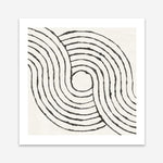 Shop Rainbow Road II BW (Square) Art Print a painted abstract themed wall art print from The Print Emporium wall artwork collection - Buy Australian made fine art painting style poster and framed prints for the home and your interior decor room, TPE-WA-56578-AP