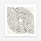 Shop Rainbow Road II BW (Square) Art Print a painted abstract themed wall art print from The Print Emporium wall artwork collection - Buy Australian made fine art painting style poster and framed prints for the home and your interior decor room, TPE-WA-56578-AP