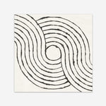 Shop Rainbow Road II BW (Square) Art Print a painted abstract themed wall art print from The Print Emporium wall artwork collection - Buy Australian made fine art painting style poster and framed prints for the home and your interior decor room, TPE-WA-56578-AP