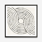 Shop Rainbow Road II BW (Square) Art Print a painted abstract themed wall art print from The Print Emporium wall artwork collection - Buy Australian made fine art painting style poster and framed prints for the home and your interior decor room, TPE-WA-56578-AP