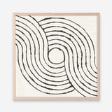 Shop Rainbow Road II BW (Square) Art Print a painted abstract themed wall art print from The Print Emporium wall artwork collection - Buy Australian made fine art painting style poster and framed prints for the home and your interior decor room, TPE-WA-56578-AP