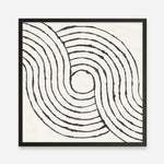 Shop Rainbow Road II BW (Square) Art Print a painted abstract themed wall art print from The Print Emporium wall artwork collection - Buy Australian made fine art painting style poster and framed prints for the home and your interior decor room, TPE-WA-56578-AP