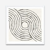 Shop Rainbow Road II BW (Square) Art Print a painted abstract themed wall art print from The Print Emporium wall artwork collection - Buy Australian made fine art painting style poster and framed prints for the home and your interior decor room, TPE-WA-56578-AP