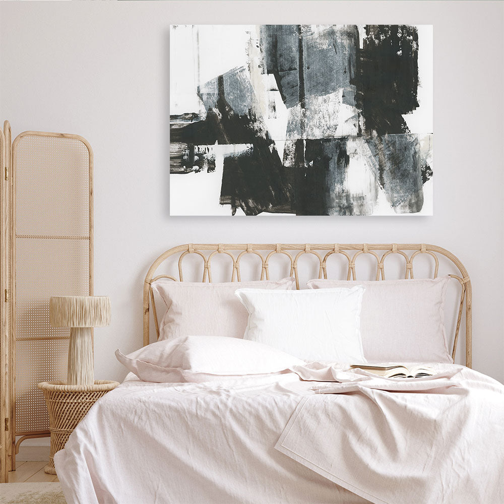 Shop Rave Review I Canvas Print a painted abstract themed framed canvas wall art print from The Print Emporium artwork collection - Buy Australian made fine art painting style stretched canvas prints for the home and your interior decor space, TPE-PC-WZ447-CA-35X46-NF