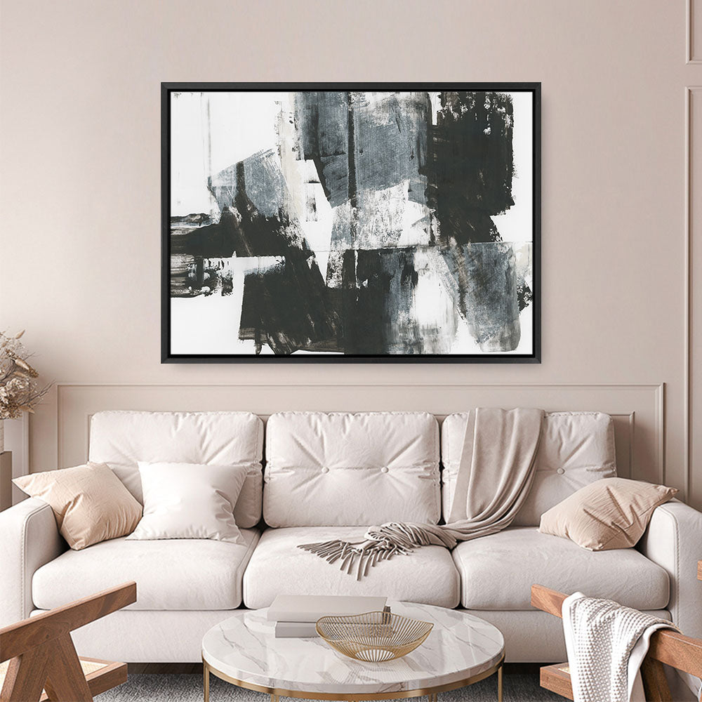 Shop Rave Review I Canvas Print a painted abstract themed framed canvas wall art print from The Print Emporium artwork collection - Buy Australian made fine art painting style stretched canvas prints for the home and your interior decor space, TPE-PC-WZ447-CA-35X46-NF