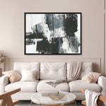 Shop Rave Review I Canvas Print a painted abstract themed framed canvas wall art print from The Print Emporium artwork collection - Buy Australian made fine art painting style stretched canvas prints for the home and your interior decor space, TPE-PC-WZ447-CA-35X46-NF