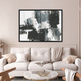 Shop Rave Review I Canvas Print a painted abstract themed framed canvas wall art print from The Print Emporium artwork collection - Buy Australian made fine art painting style stretched canvas prints for the home and your interior decor space, TPE-PC-WZ447-CA-35X46-NF