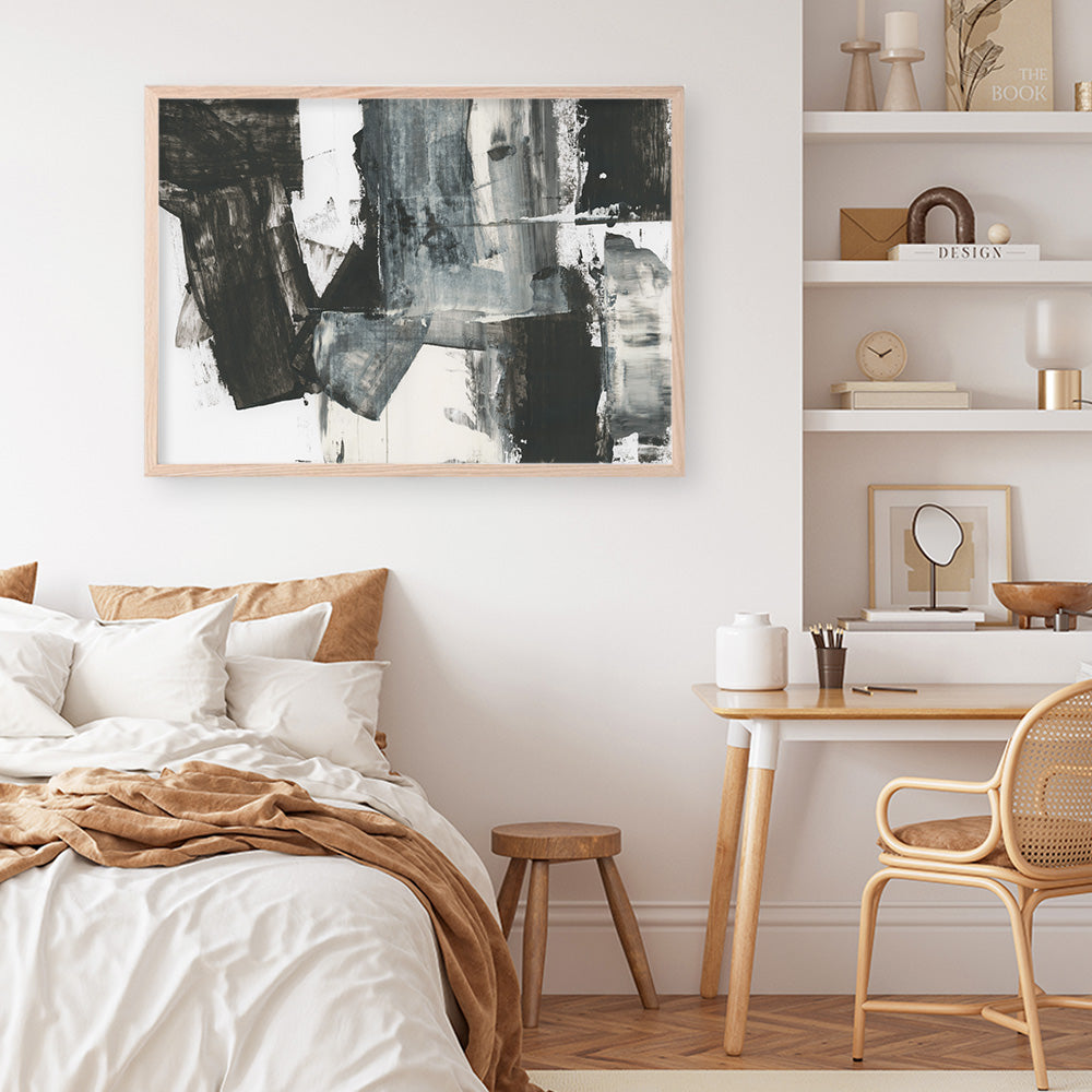 Shop Rave Review II Art Print a painted abstract themed wall art print from The Print Emporium wall artwork collection - Buy Australian made fine art painting style poster and framed prints for the home and your interior decor room, TPE-PC-WZ448-AP